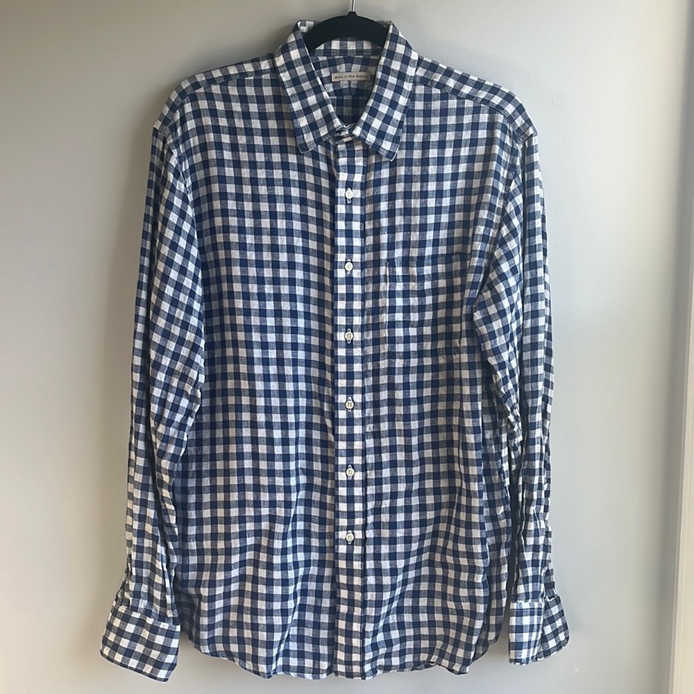 Made in New England linen shirt